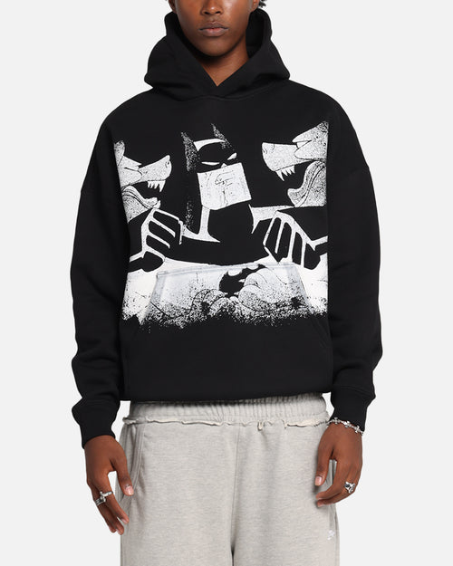 American Thrift X DC Batman The Animated Premium Hoodie Black