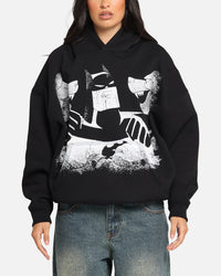 American Thrift X DC Batman The Animated Premium Hoodie Black