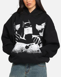 American Thrift X DC Batman The Animated Premium Hoodie Black