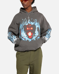 American Thrift X Lord Of The Rings Balrog Premium Hoodie Washed Charcoal