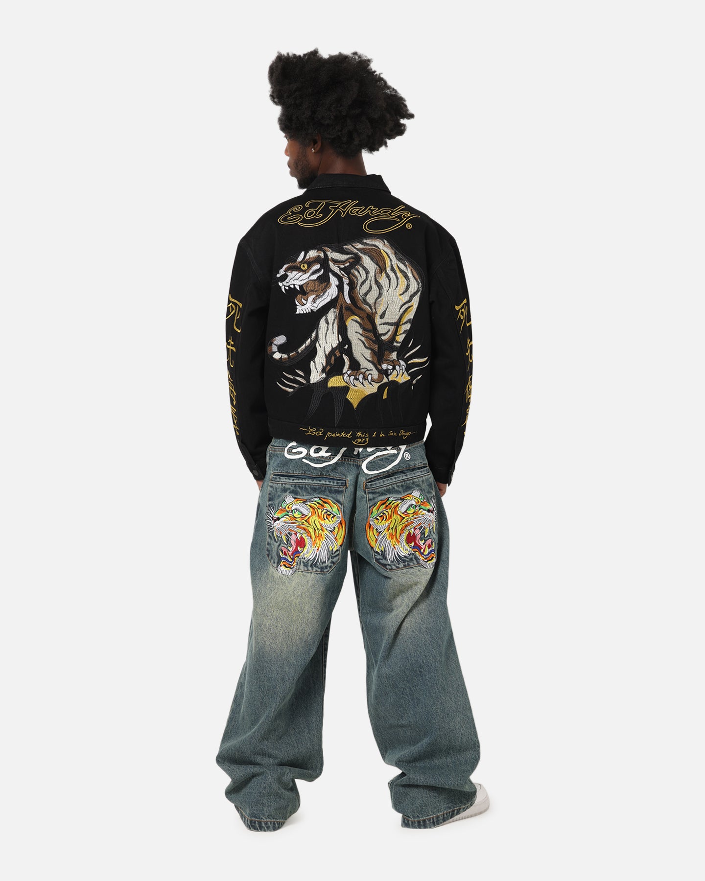 Ed Hardy Never Again Jacket Black | Culture Kings