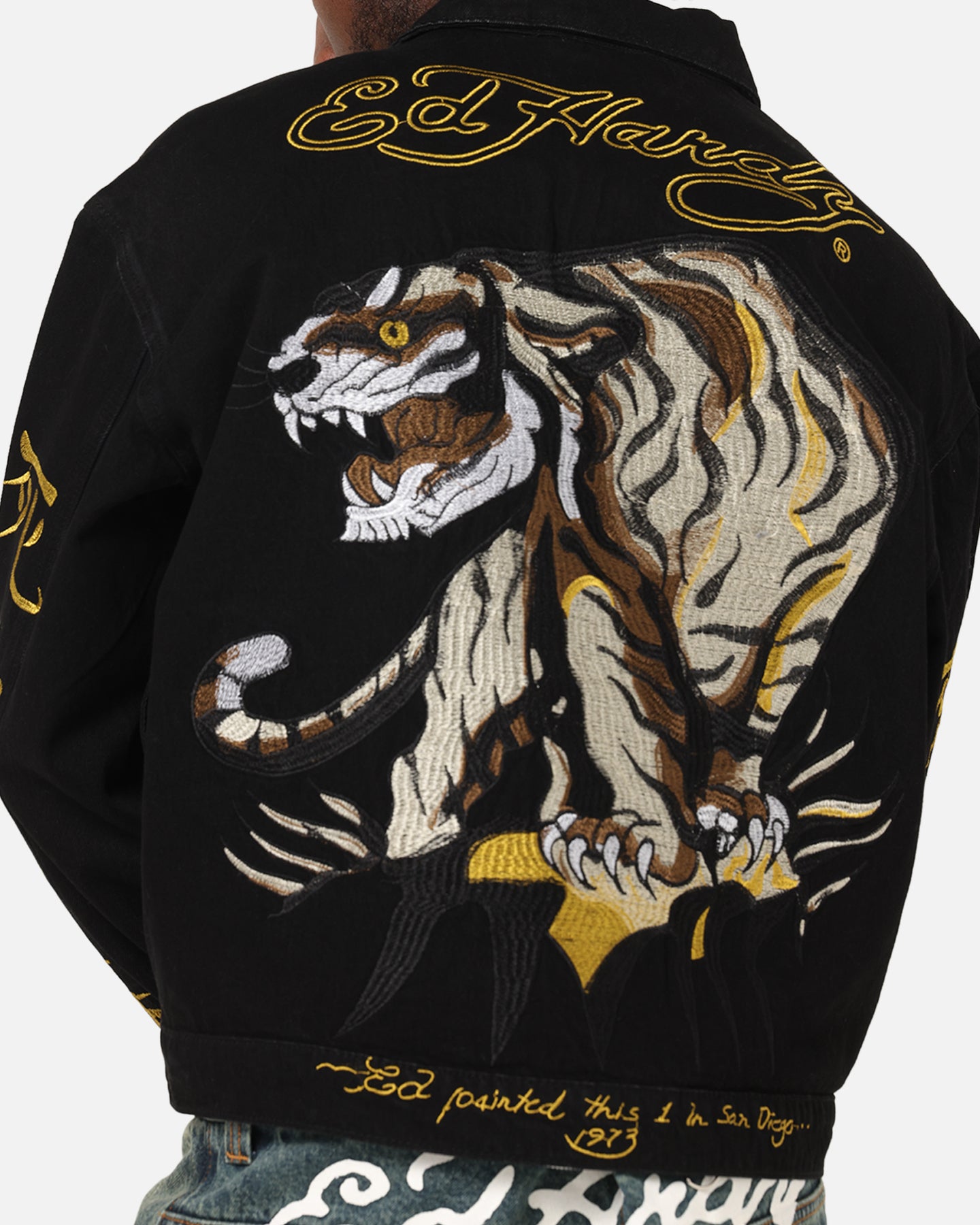 Ed Hardy Never Again Jacket Black | Culture Kings