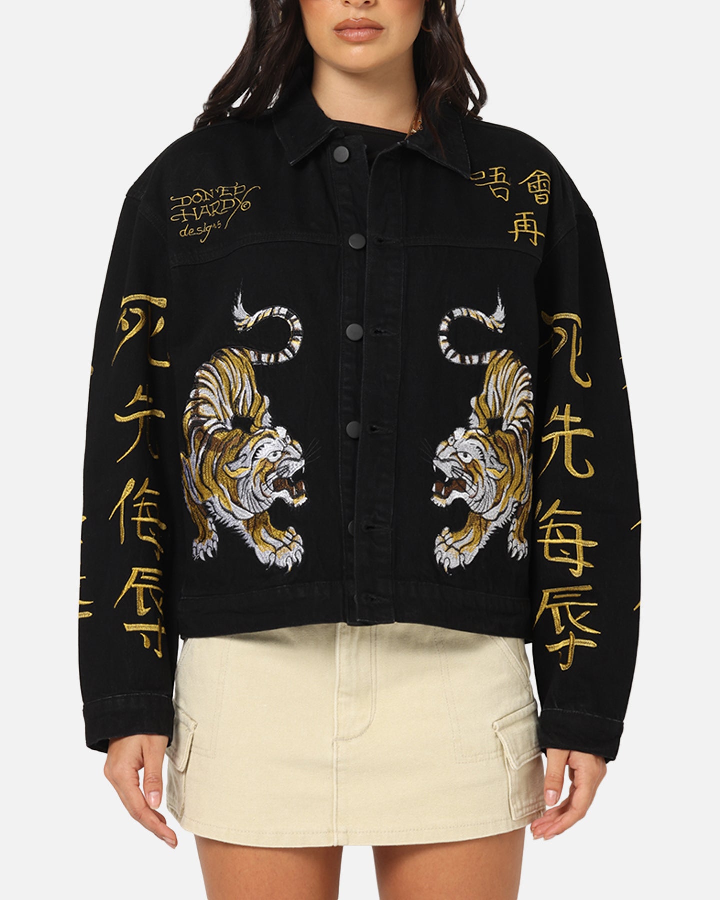 Ed Hardy Never Again Jacket Black | Culture Kings