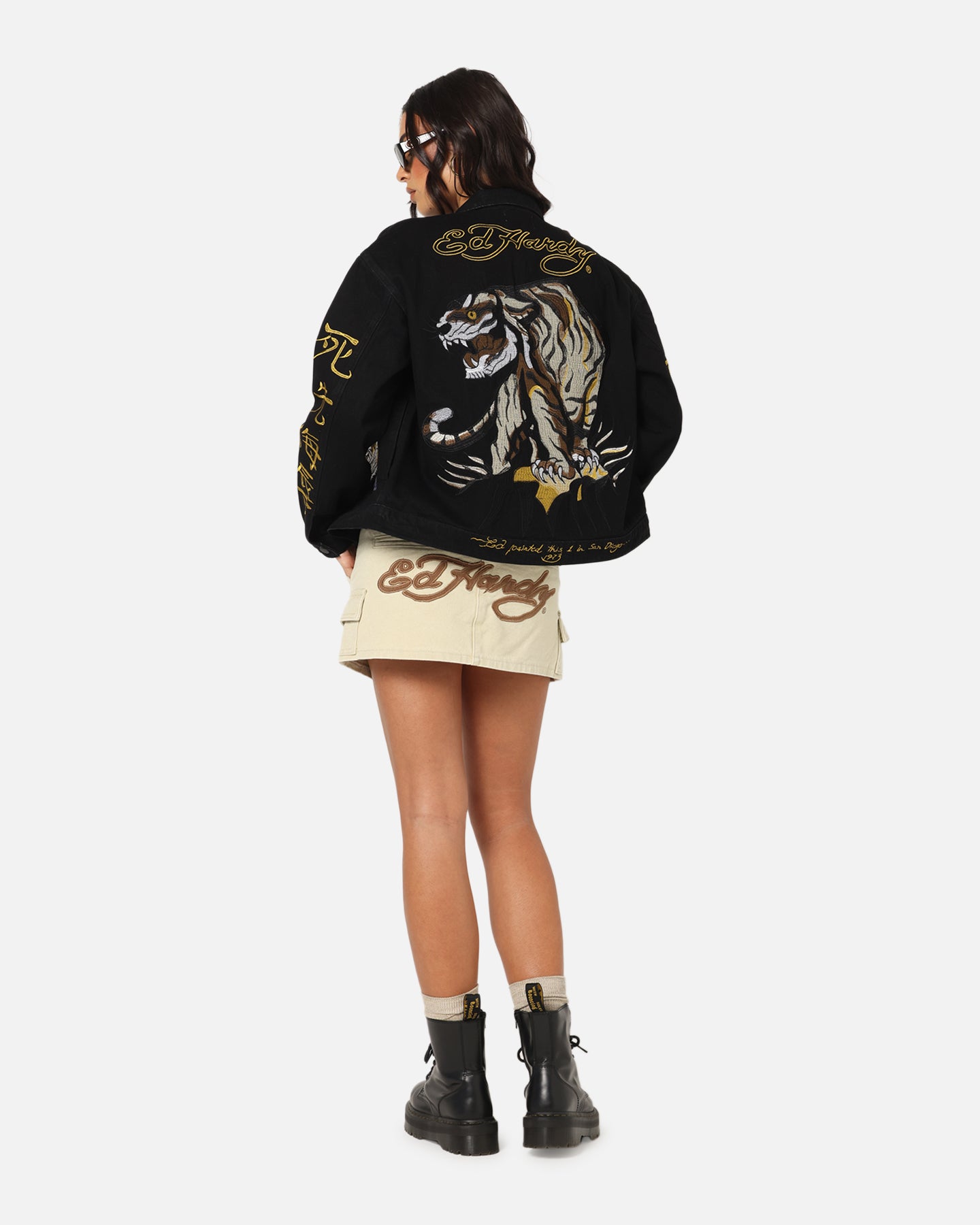 Ed Hardy Never Again Jacket Black | Culture Kings