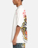 Ed Hardy Tiger Oversized Print T-Shirt Off White