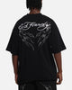 Ed Hardy Techno Rhinestone T-Shirt Black