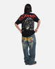 Ed Hardy Oversized Panther T-Shirt Black
