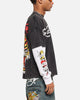 Ed Hardy Tiger Layered Long Sleeve T-Shirt Black
