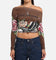 Ed Hardy Women's Eagle Long Sleeve T-Shirt Brown