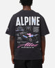 Outerstuff Alpine F1 Team Cursive T-Shirt Faded Black