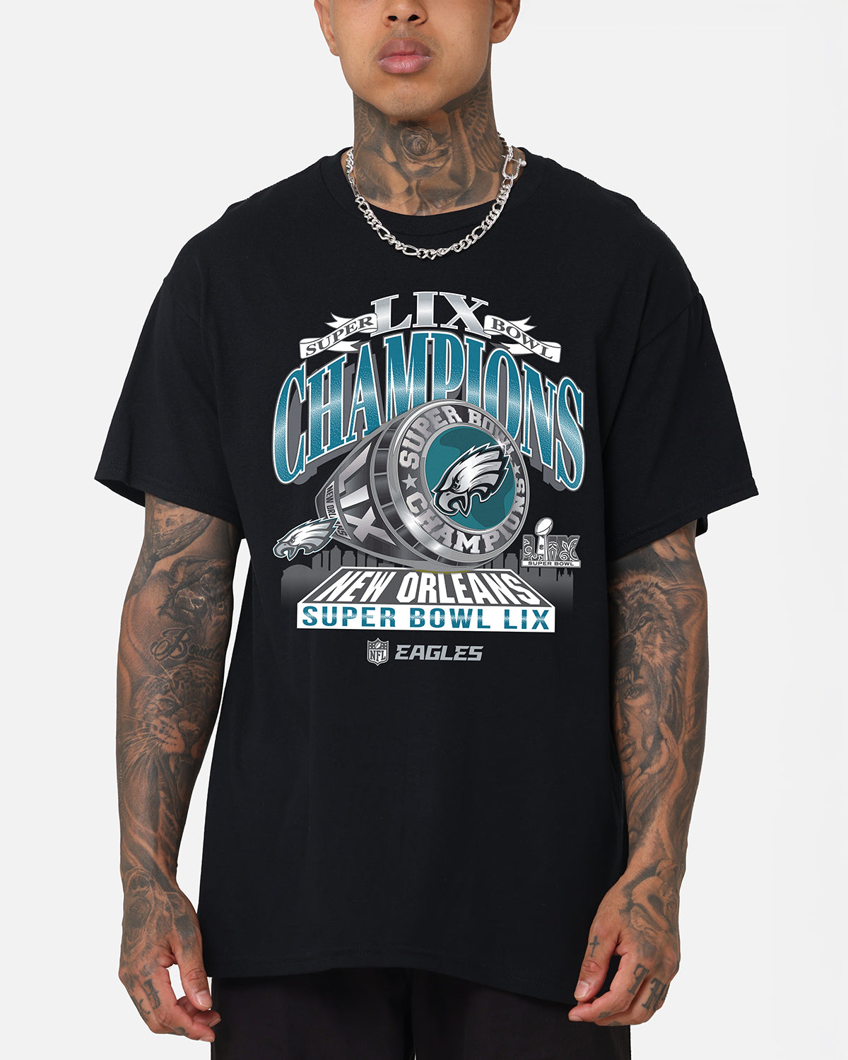 Majestic Athletic Philadelphia Eagles Super Bowl LIX Champions T