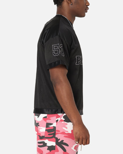 Playboy Boxy Football Jersey Black
