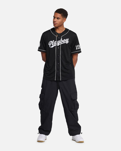 Playboy Playboy Bunny Baseball Jersey Black