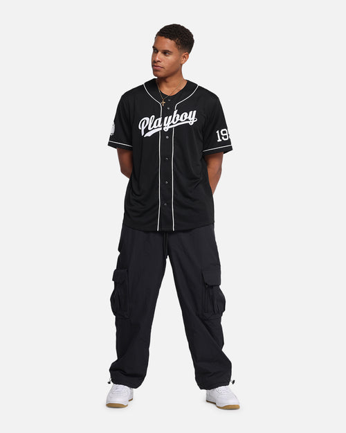 Playboy Playboy Bunny Baseball Jersey Black
