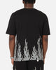 Playboy Gothic Flames T-Shirt Black