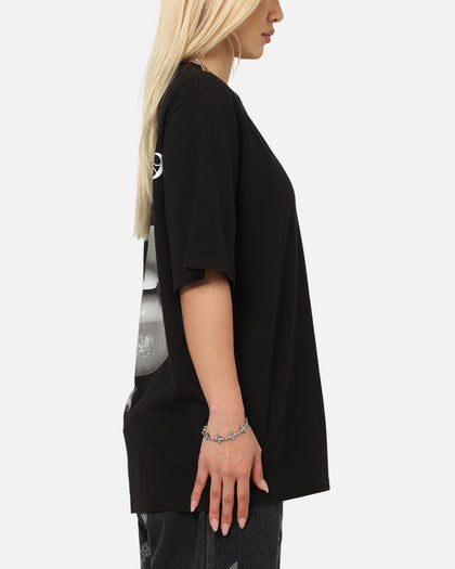 Playboy Gothic Mono Lips T-Shirt Black