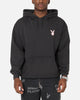 Playboy Stack Washed Hoodie Washed Black