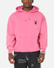 Playboy Stack Washed Hoodie Washed Raspberry