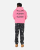 Playboy Stack Washed Hoodie Washed Raspberry