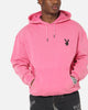 Playboy Stack Washed Hoodie Washed Raspberry