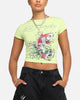 Ed Hardy Women's Koi Baby T-Shirt Green