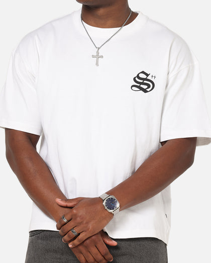 Saint Morta Shadow Mark T-Shirt White