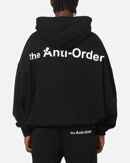 The Anti Order Alpha Logo Hoodie Black