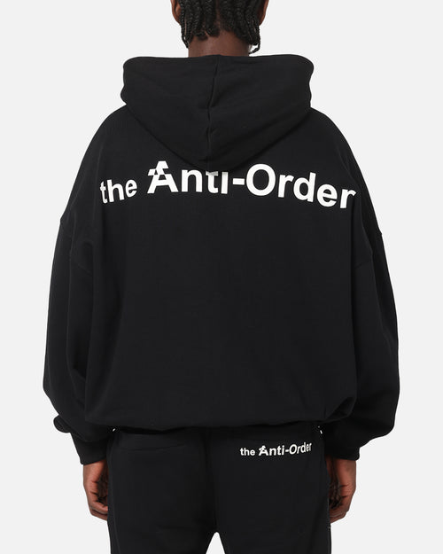 The Anti Order Alpha Logo Hoodie Black