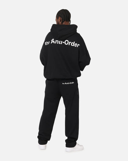 The Anti Order Alpha Logo Hoodie Black