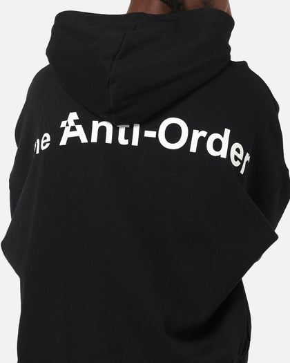 The Anti Order Alpha Logo Hoodie Black