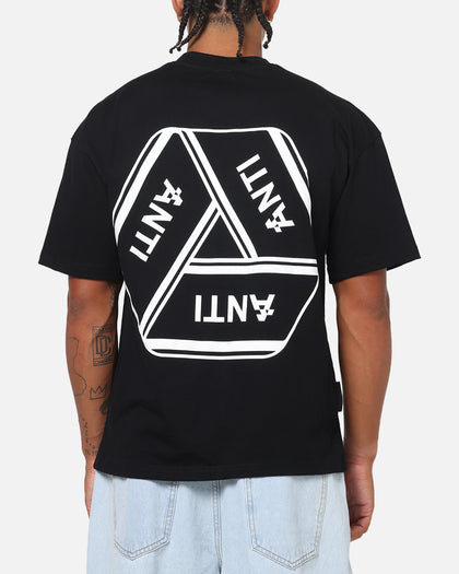 The Anti Order Reverse Logo T-Shirt Black