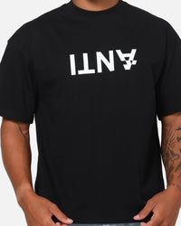 The Anti Order Reverse Logo T-Shirt Black