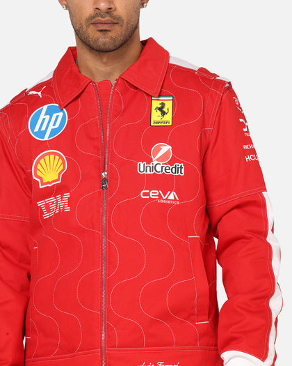 Puma X Scuderia Ferrari Monza Racing Jacket Rosso Corsa