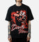 73Studio Star Wars Darth Maul Airbrush T-Shirt Black Acidwash