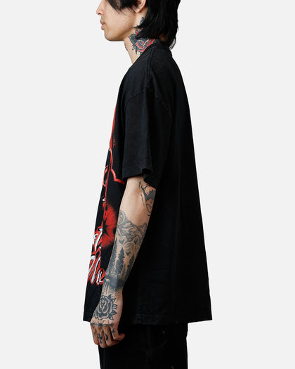 Goat Crew Star Wars Darth Maul Airbrush T-Shirt Black Acidwash