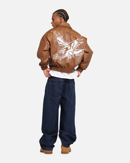 Ed Hardy Eagle Jacket Brown