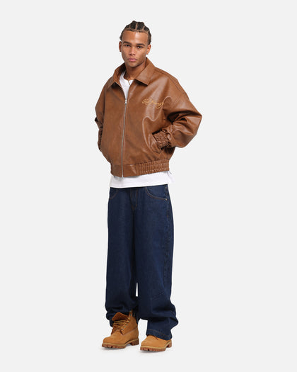 Ed Hardy Eagle Jacket Brown