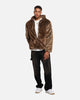 XXIII Into The Wild Fur Jacket Brown