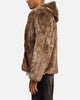 XXIII Into The Wild Fur Jacket Brown
