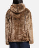 XXIII Into The Wild Fur Jacket Brown