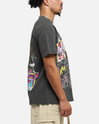 American Thrift x Aaahh!!! Real Monsters Monsters Heavy T-Shirt Black Wash