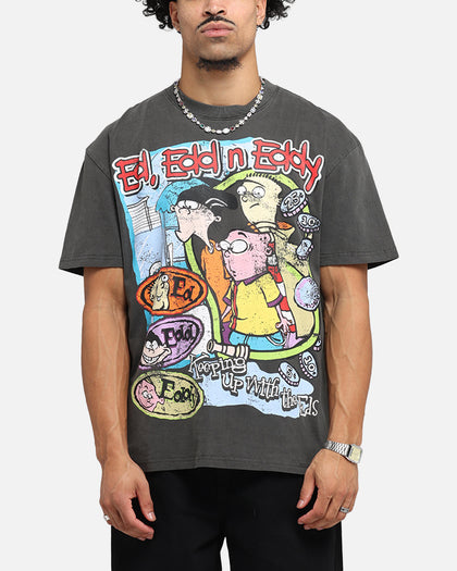 American Thrift X Cartoon Network Ed Edd N Eddy Heavy T-Shirt Black Wash