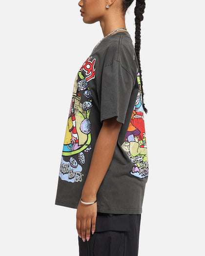 American Thrift X Cartoon Network Ed Edd N Eddy Heavy T-Shirt Black Wash