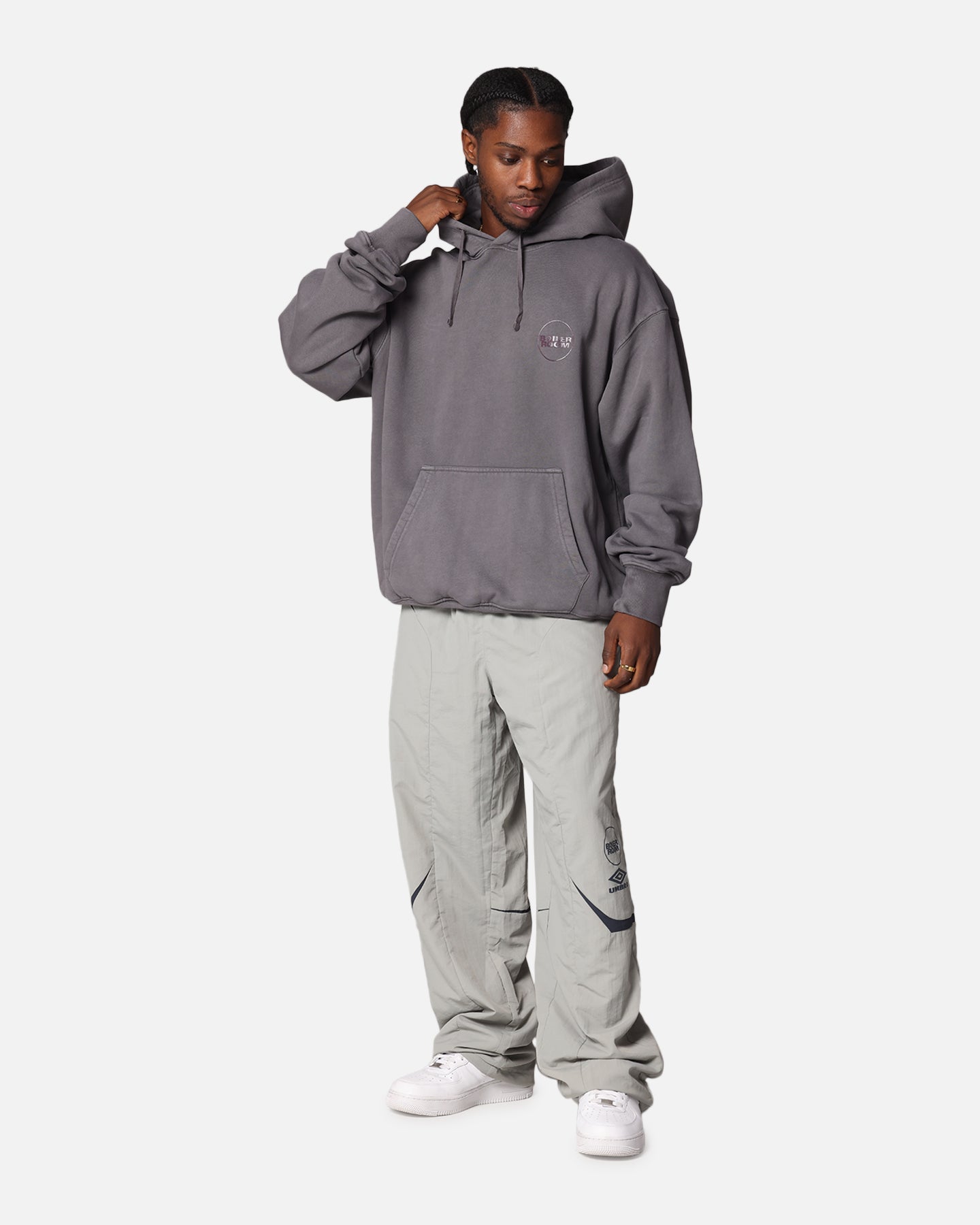 Boiler Room Core Boiler Room Hoodie Slate | Culture Kings