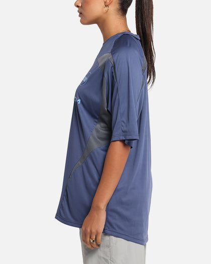 Boiler Room X Umbro Football Jersey T-Shirt Blue