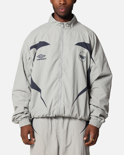Boiler Room X Umbro Shell Track Jacket Grey