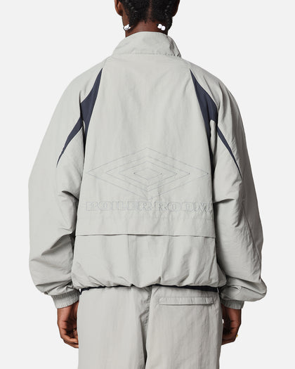 Boiler Room X Umbro Shell Track Jacket Grey