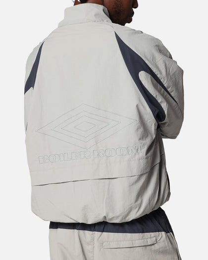 Boiler Room X Umbro Shell Track Jacket Grey
