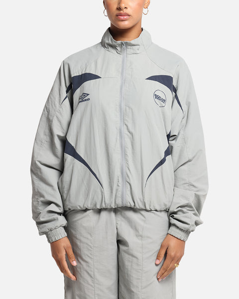 Boiler Room X Umbro Shell Track Jacket Grey | Culture Kings
