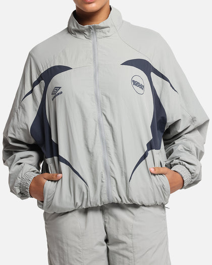 Boiler Room X Umbro Shell Track Jacket Grey